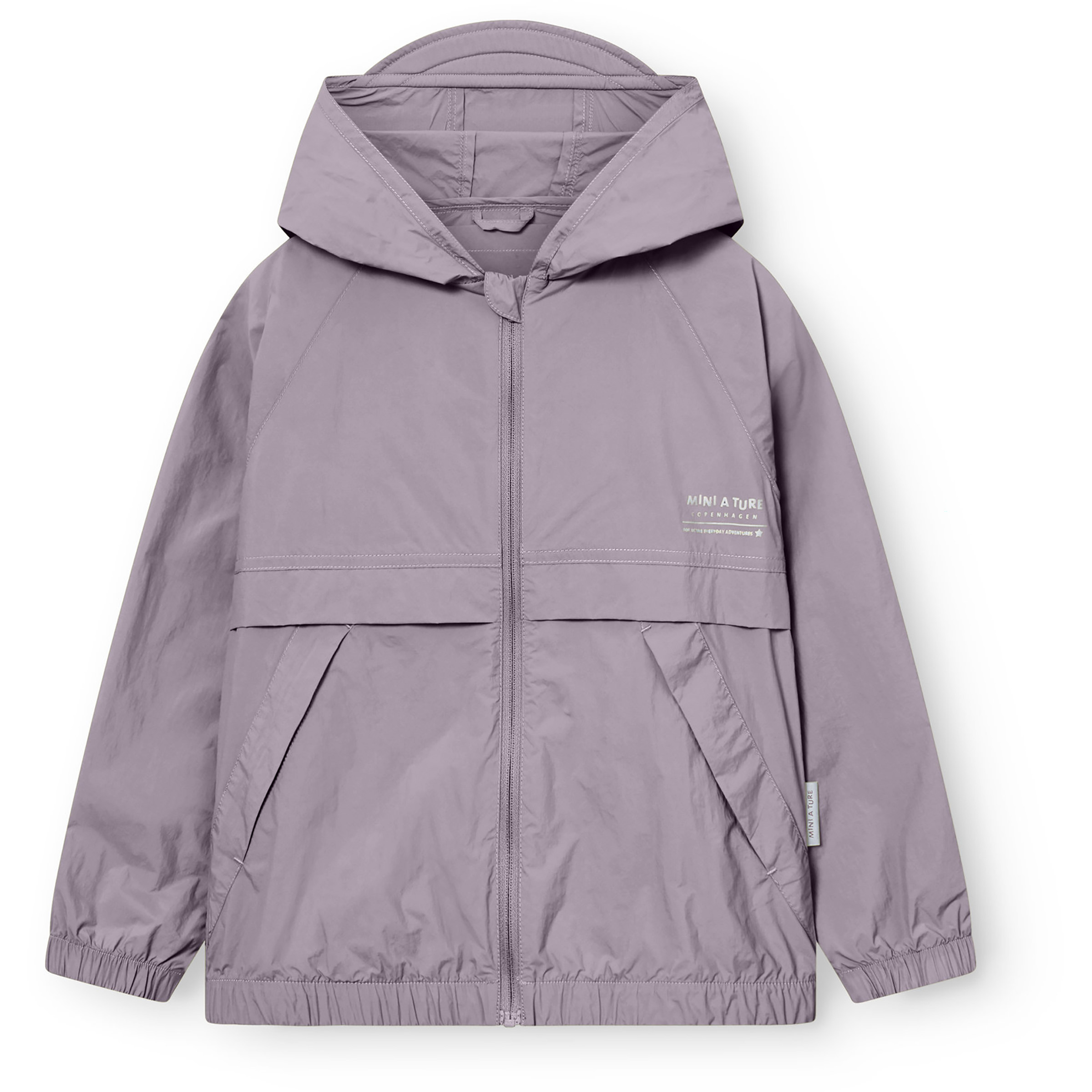 Mini A Ture Matasla UV Kinder Freizeitjacke, Parkas grau Größe 128 Lifestyle Atmungsaktiv