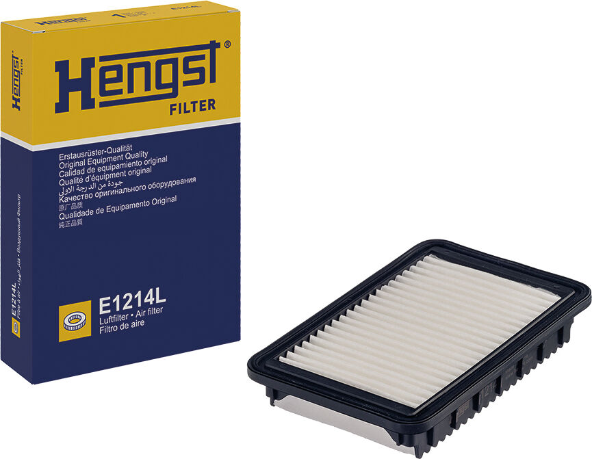 Hengst Filter Luftfilter E1214l Filtereinsatz 35mm Für Mitsubishi Kia