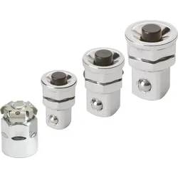 KS Tools GEARplus Stecknuss-Adapter-Satz, zöllig, 4-tlg - 503.4287