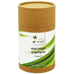 Moringa Kapseln (300 Stück) in ökol. Verpackung - Vital Engel