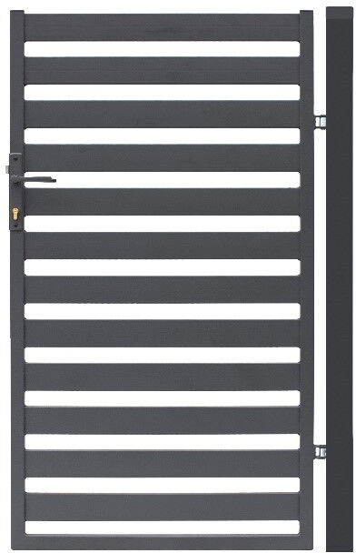 Polbram Einzeltor-Set Lean 120 universal inkl. Pfosten und Zubehör