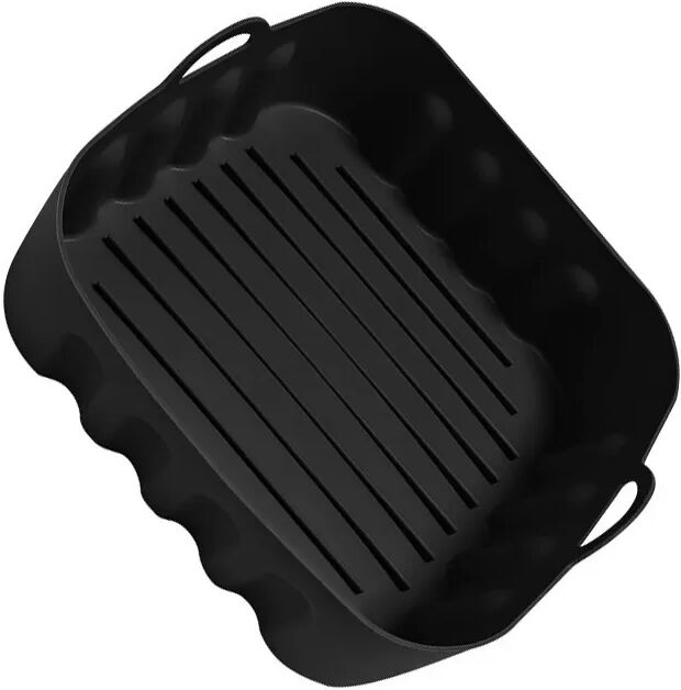 INF 3.5L Friteusenmatte - Silikon-Einsatz kompatibel mit Xiaomi MAFO1 Schwarz