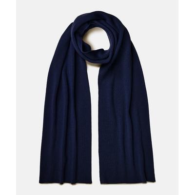 Schal FALKE "FALKE Schal", Damen, Gr. onesize, blau (space blau (6116)), Modetücher Schal
