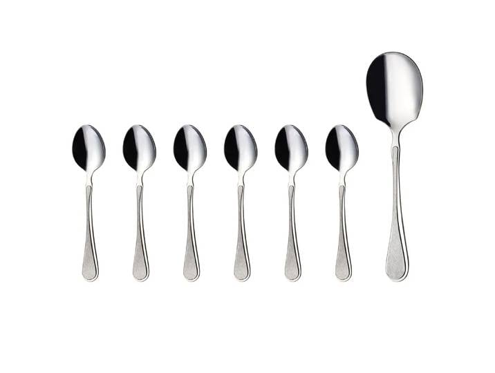 Hardanger Bestikk Set à dessert Carina 7 pièces acier inoxydable
