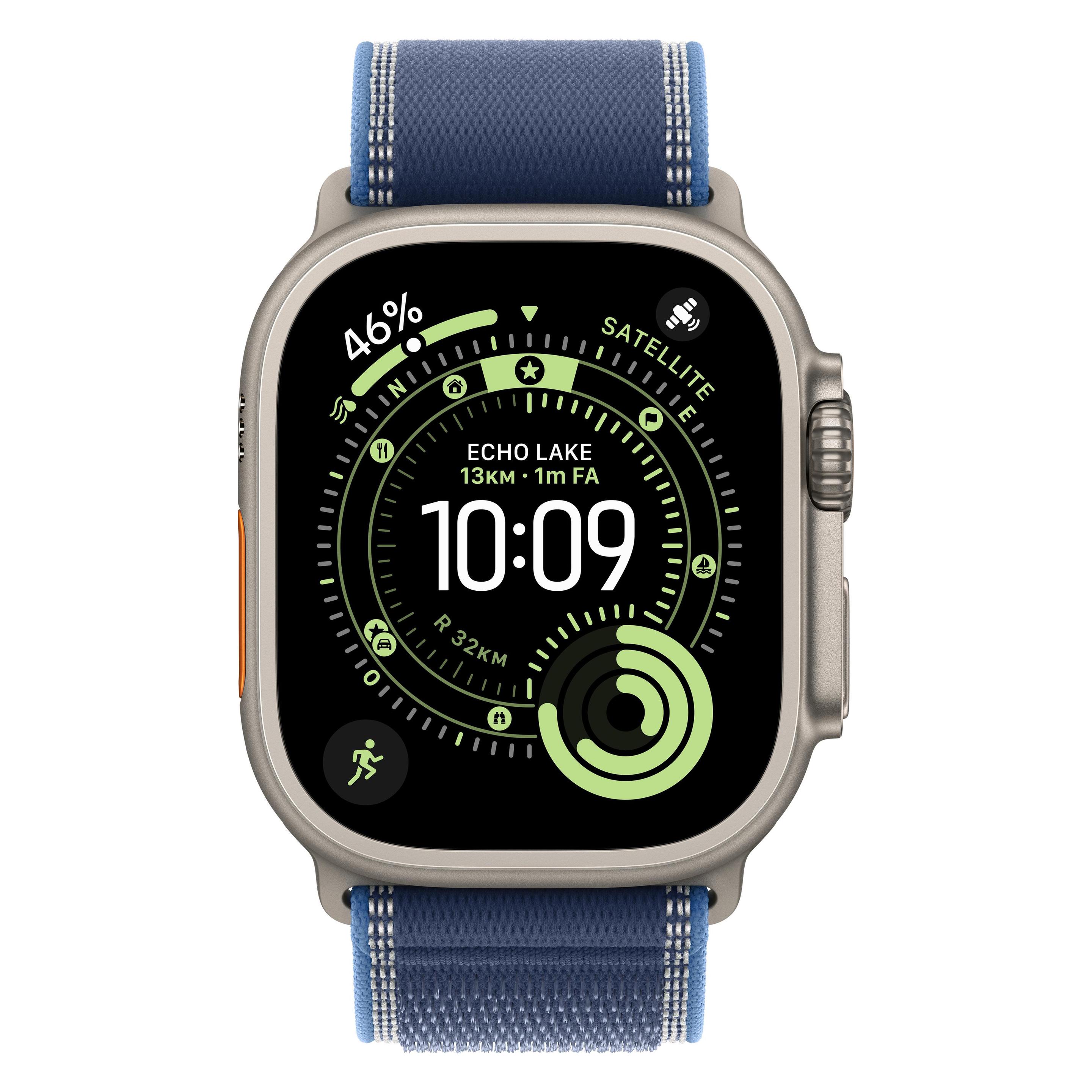 Apple Trail Loop (49 mm, 100 % recyceltes Elastan, 100 % Recyceltes Polyester, 60 % recyceltes Nylon) (MG9Q4ZM/A)