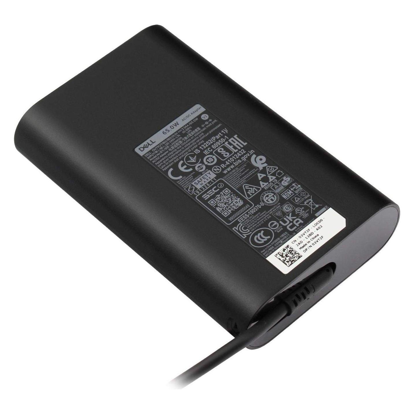 Dell AC Adapter, 65W, 19.5V, 3 (65 W) (450-17380)