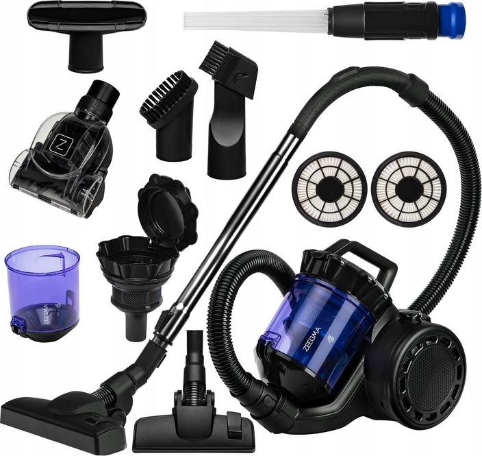 Zyklonischer Beutelloser Staubsauger 4000W 2,5L Hepa Filter + Ultra Turbobürste