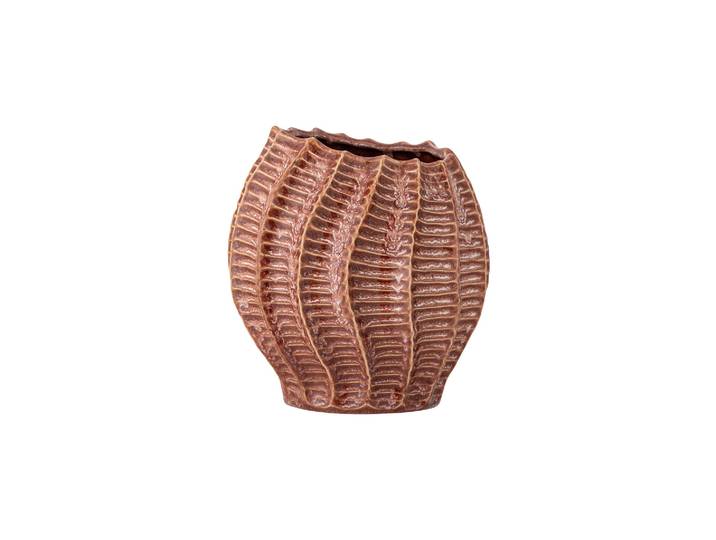 Vase en grès rose Callon