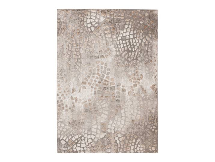 Teppich KAYOOM Catcher 225 , beige (silber, beige), B:80cm H:11mm L:150cm, Polyester, Teppiche, Teppich, Kurzflor, Wohnzimmer