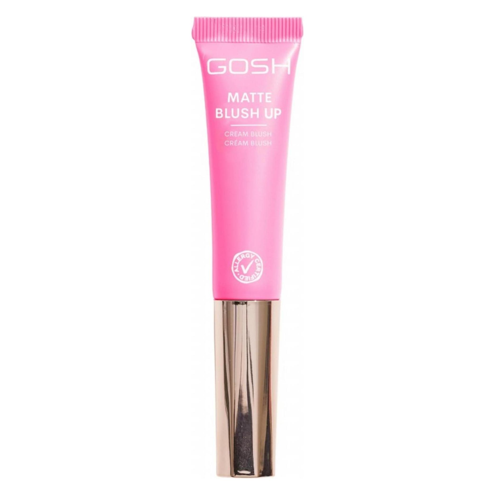 Gosh Matte Blush Up róż w kremie do twarzy 001 Hot Pink 14ml (Hot Pink) (5711914194376)