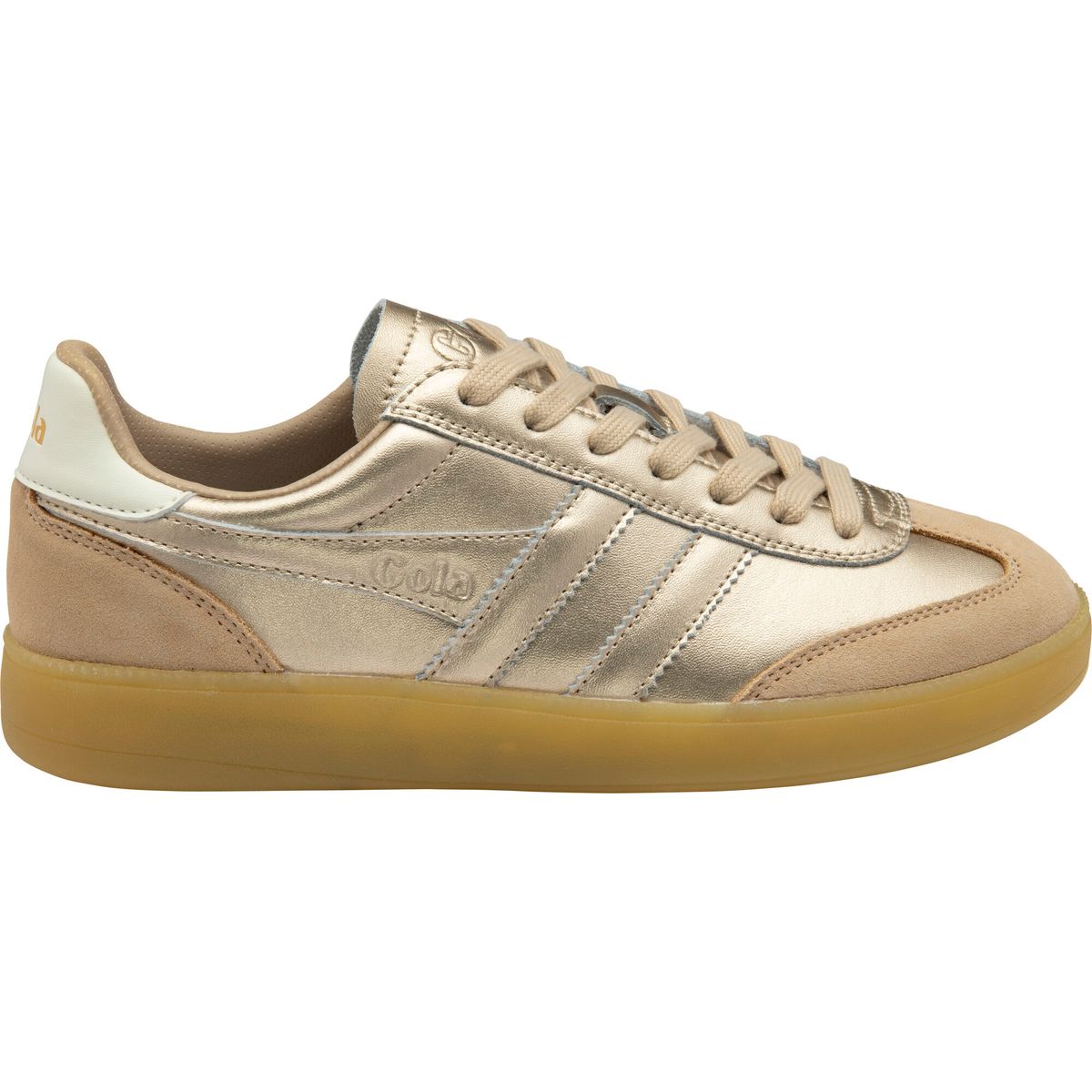 Gola Viper Metallic Sneaker Women gold/gum (YY) 42 CLB783-YY-42-goldgum