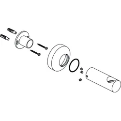 Ideal Standard Wandbefestigung f. Brausestange, F960928AA Chrom