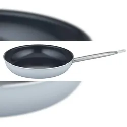 GSW Bratpfanne Basic 40 x 7,5 cm Gastro Traditionell, induktionsgeeignet