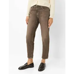 Brax Damen Five-Pocket-Hose Style MILEY S BRUNETTE, denim braun, Gr. 34