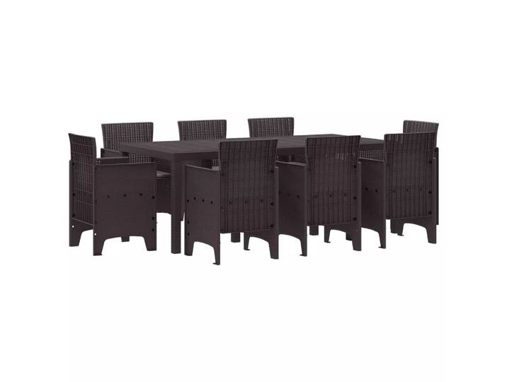 VidaXL - Essens draußen polypropylen, One Size, Braun