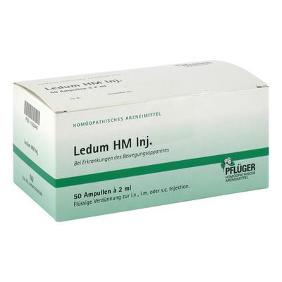 Homöopathisches Laboratorium Alexander Pflüger GmbH & Co. KG LEDUM HM Injekt Ampullen 50 St 01033349