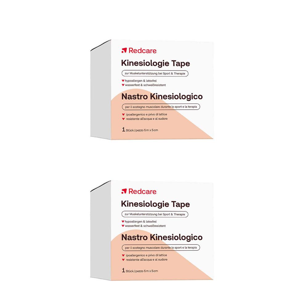 Redcare Kinesiologie Tape x2 2x1 St Verband