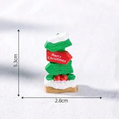 Uplift Treasures Mini Resin Road Sign Fairy Garden Decor a5