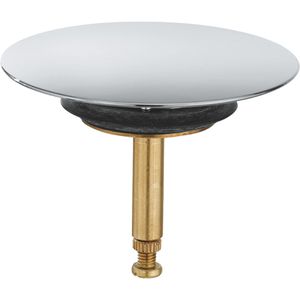 GROHE Badewannenstöpsel Stopfen 06625000, Ø 74 mm, höhenverstellbar, aus Metall & Kunststoff, verchromt