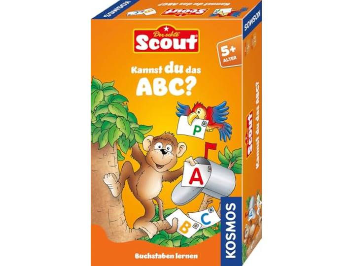 Scout Kannst du das ABC?: Mitbringspiel für 2-4 Spieler