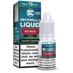 Red Fruits 10ml NicSalt Liquid by SC 10ml / 10mg