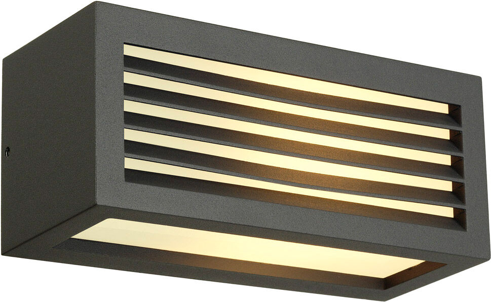 Slv Box-L E27 Wandleuchte, Eckig, Anthrazit, E27, Max. 18w - Stand-, Wand- Und Deckenleuchten (Outdoor)