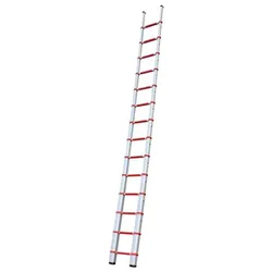 Teleskopleiter nach EN 1147, rot, 440cm