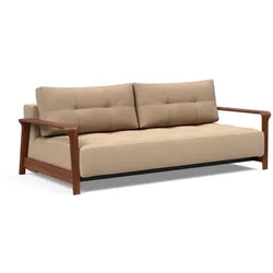 INNOVATION LIVING Schlafsofa Ran Stoff Mocha