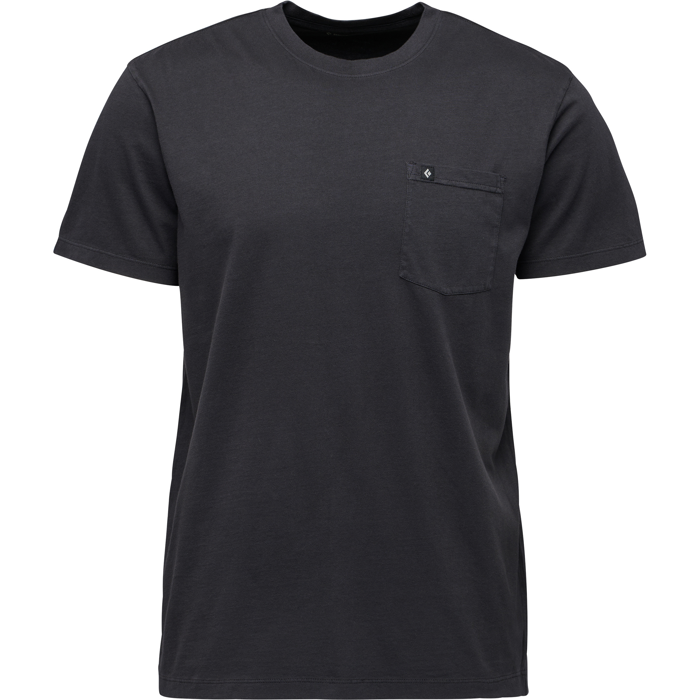 Black Diamond Diamond Patch Pocket Herren T-Shirts schwarz Größe S Lifestyle Hautfreundlich