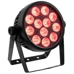 Eurolite LED 4C-12 Silent Slim Spot (8 W, LED), Scheinwerfer, Mehrfarbig