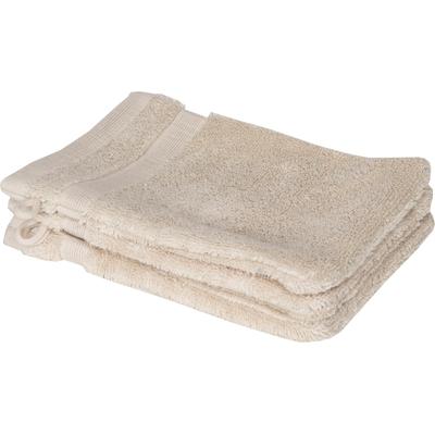 Waschhandschuh "Cuddly", beige (sand), B:16cm L:21cm, Frotteevelours, SCHÖNER WOHNEN-KOLLEKTION, Handtücher, schnell trocknende Airtouch-Qualität