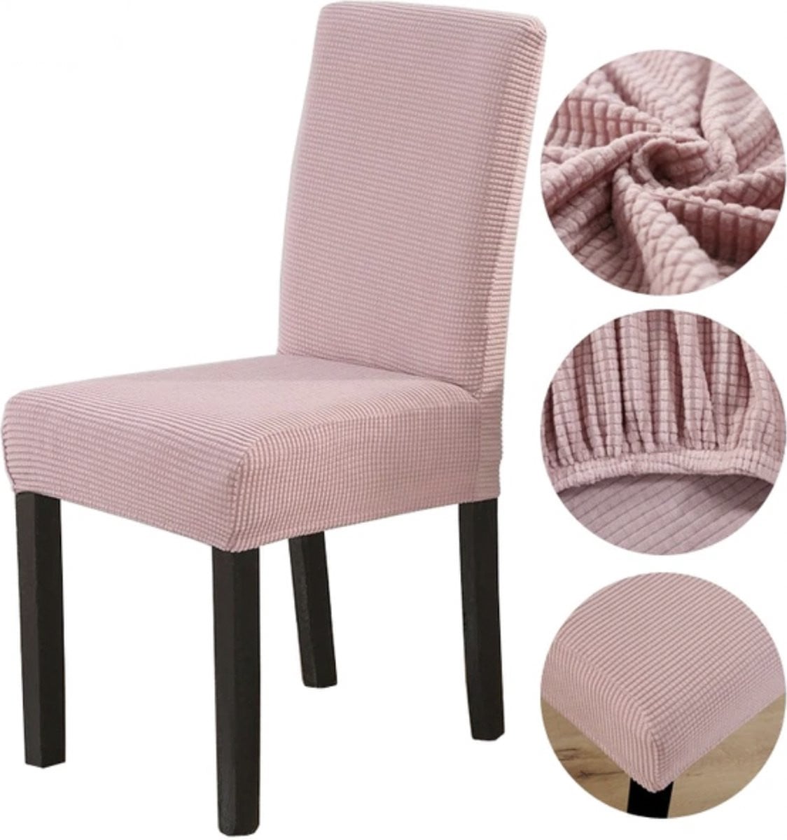 Winkrs Stoelhoes Roze voor Eetkamerstoelen
