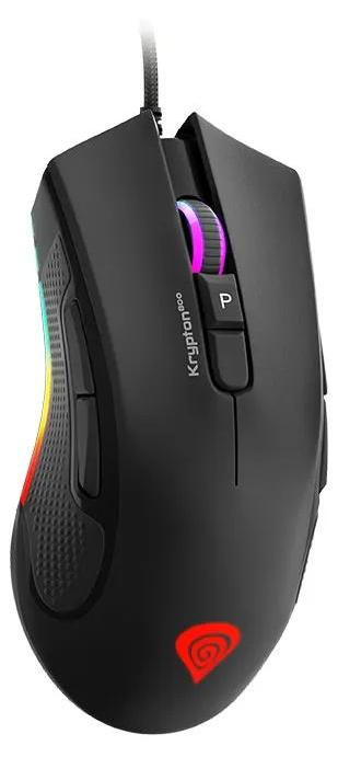 Genesis Krypton 800 Optische Muis, 10200 DPI, 8000 fps, Zwart