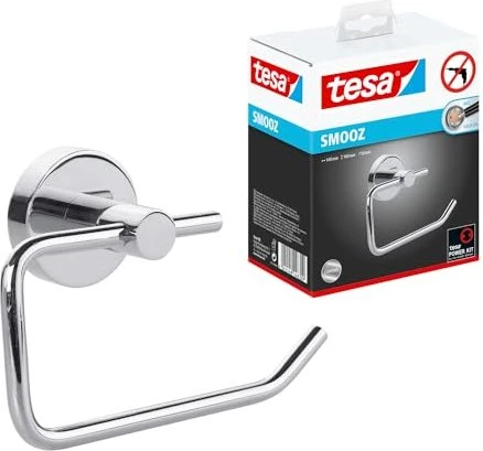 tesa Toilettenpapierhalter SMOOZ chrom