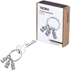 TROIKA® Schlüsselanhänger THREE MONKEYS
