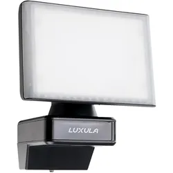 Luxula, Fassadenbeleuchtung, LED-Fluter LX400191, 20 W, 2100 lm, 4000 K, schwarz (2100 lm, IP54)