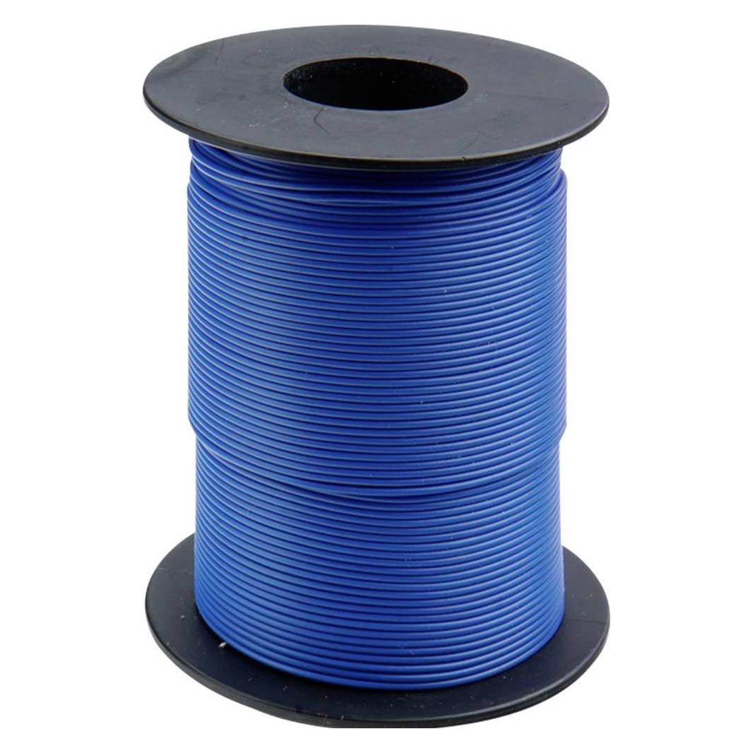 Donau Kupferschalt-Litze Blau 100 m Spule (100 m) (119-12)