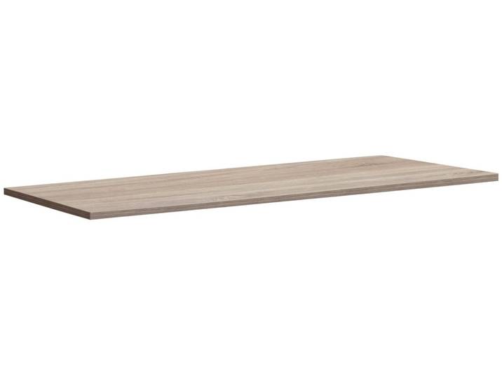 E-Serie Tischplatte E-START, Eiche trüffel, Holznachbildung