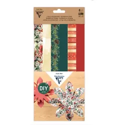 Papierstreifen-Set "Weihnachten", 72 Streifen