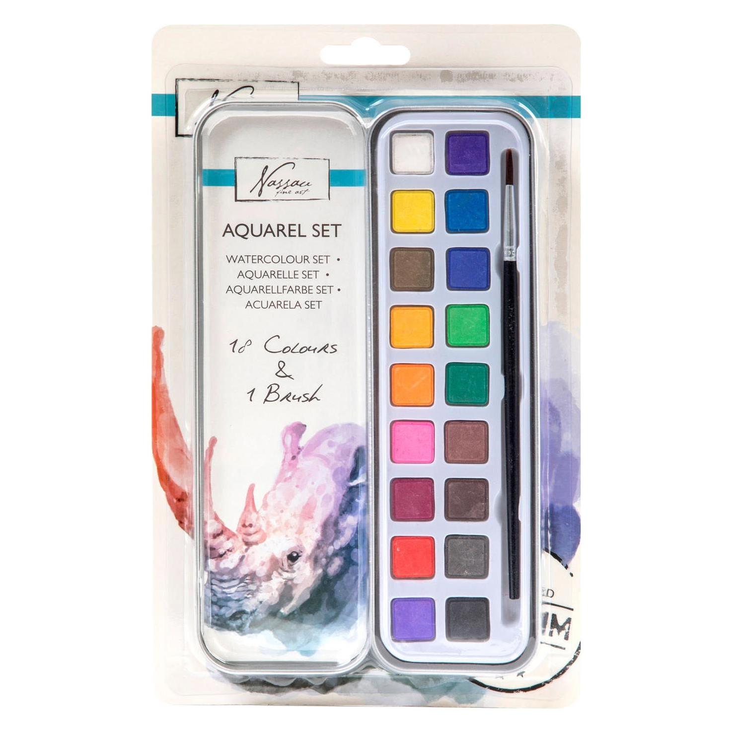 Art Sensations Nassauer Aquarellfarben-Set (18 ml) (AR0508/21GE)