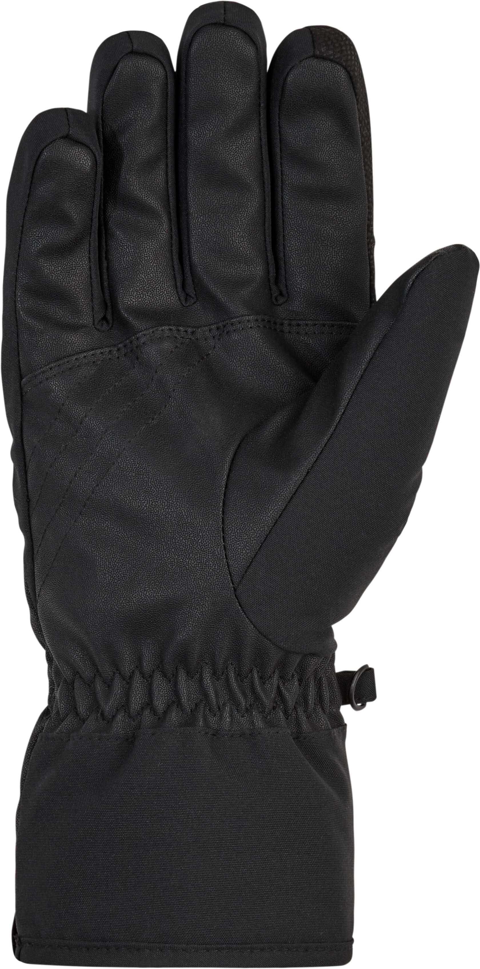 Skihandschuhe ZIENER "GEZIM-Z AS glove man", Herren, Gr. 11, schwarz (schwarz tec), Polyester, Handschuhe Skihandschuhe schwarz tec 11