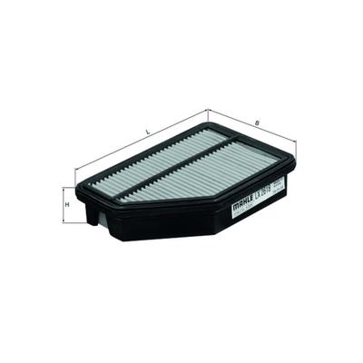 MAHLE Luftfilter LX 2618 Filtereinsatz 41mm für HONDA