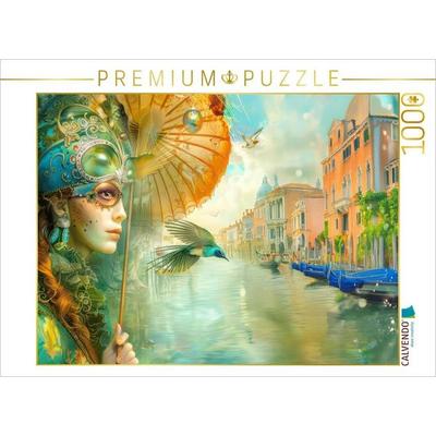 CALVENDO Puzzle Venezianische Impressionen | 1000 Teile Lege-Größe 64x48cm Foto-Puzzle für glückliche Stunden