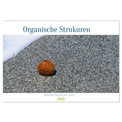 organische Strukturen Abstrakte Formen der Natur (Wandkalender 2026 DIN A2 quer), CALVENDO Monatskalender