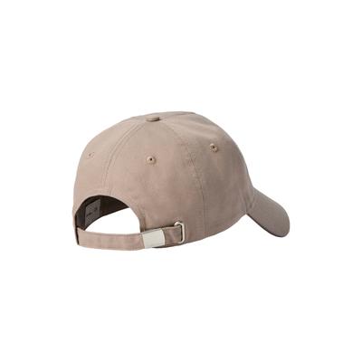 Baseball Cap CALVIN KLEIN JEANS "MONOLOGO PRINTED BASEBALL CAP", Herren, beige (turbulence), Web, Baumwolle, Caps, Mit festem Schirm