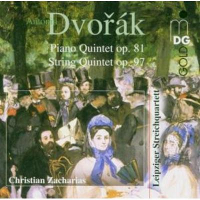 Klavierquintett/Streichquintett - Christian Zacharias,Leipziger Streichquartett, CD