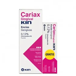 Kin Cariax Gingival Mundspülung 500ml + Zahnpasta 75ml