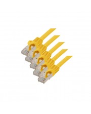 ShiverPeaks S-Conn RJ45-RJ45 m-m 1m RJ-45 - männlich/m?nnlich Gold -Cat.7 Netzwerk SFTP 1 m (75511-Y-SET5)