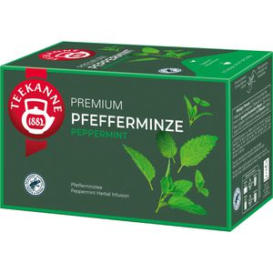 Teekanne Tee Premium Pfefferminze, Kräutertee, 45 g, 20 Beutel