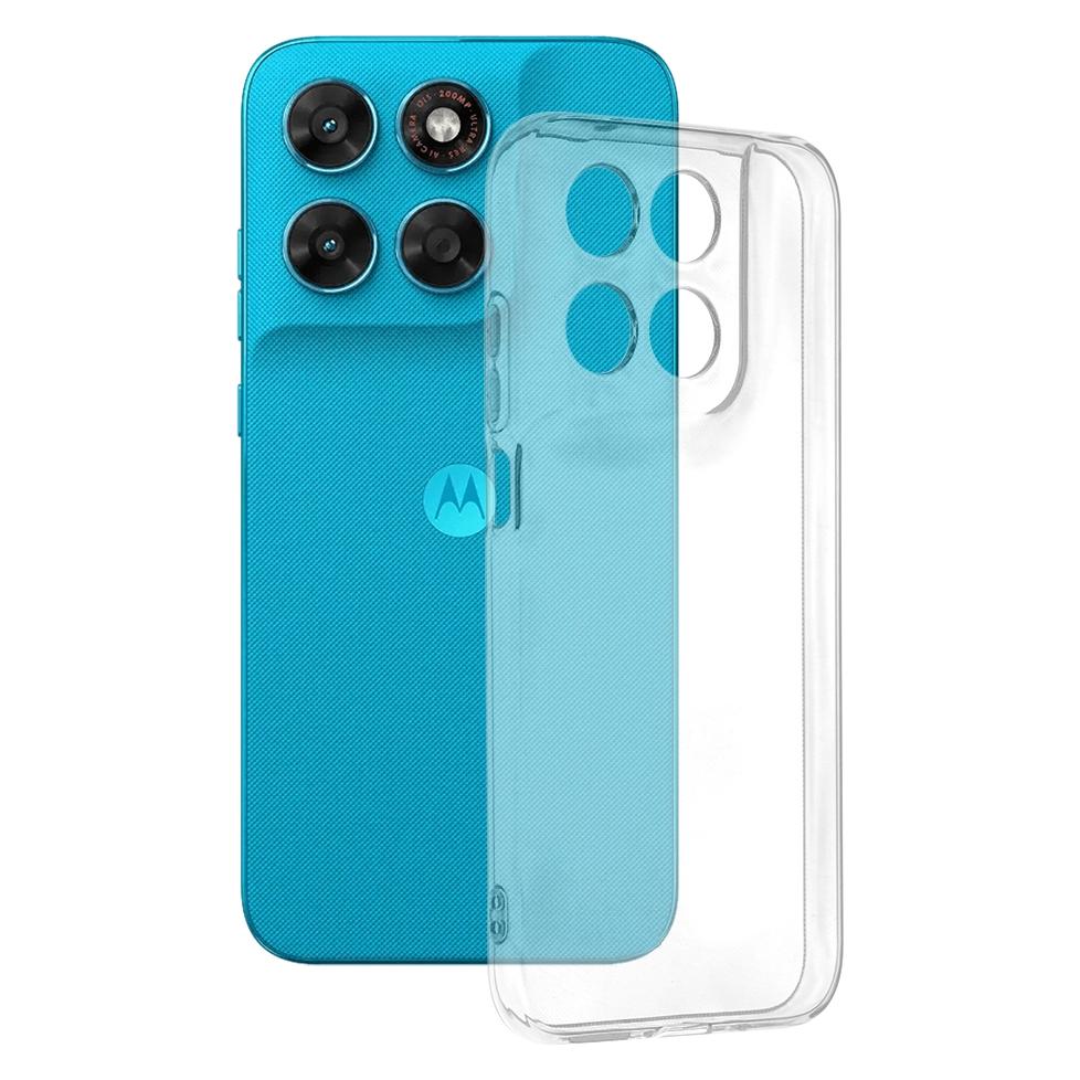 Techsuit - Clear Silicone - Motorola Moto G87 / G77 / G67 - Transparent (Motorola Moto G67, Motorola Moto G77, Motorola Moto G87) (72126922)